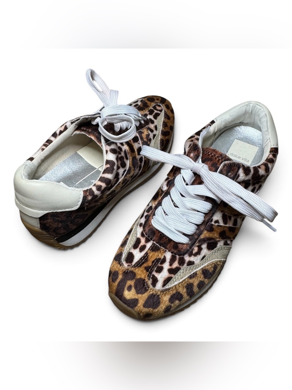 Dolce Vita Esha Leopard Print Sneakers